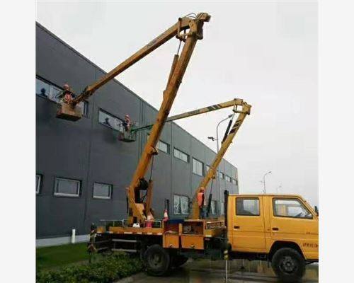 济南遥墙机场建设工地升降机使用照片